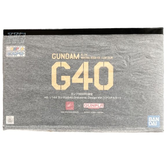 Bandai HG 1/144 Gundam G40 Industrial Design Vers. Clear Color Ltd. Ed. - Picture 1 of 3